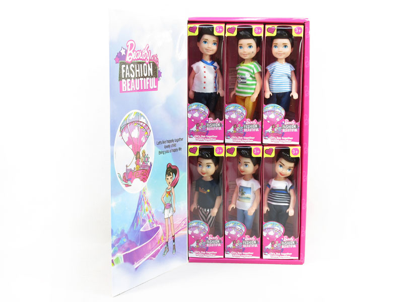 5.5inch Solid Body Doll(12in1) toys