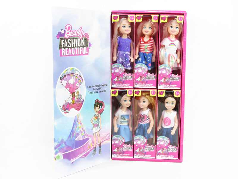 5.5inch Solid Body Doll(12in1) toys