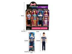 12inch Solid Body Doll Set(12in1)