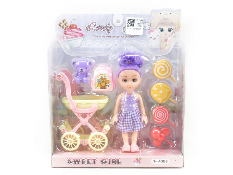 6inch Solid Body Moppet Set toys