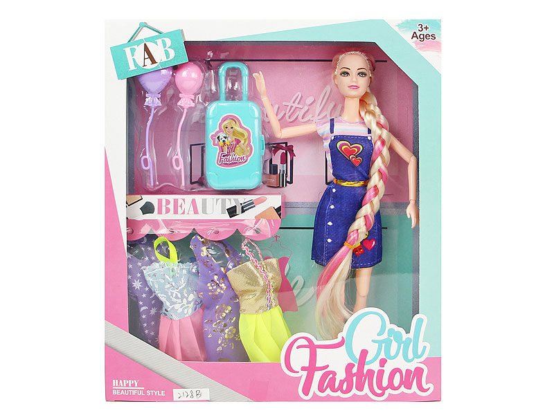 11.5inch Solid Body Doll Set toys