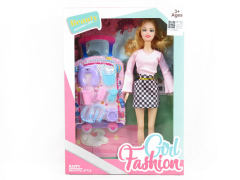 11inch Solid Body Doll Set