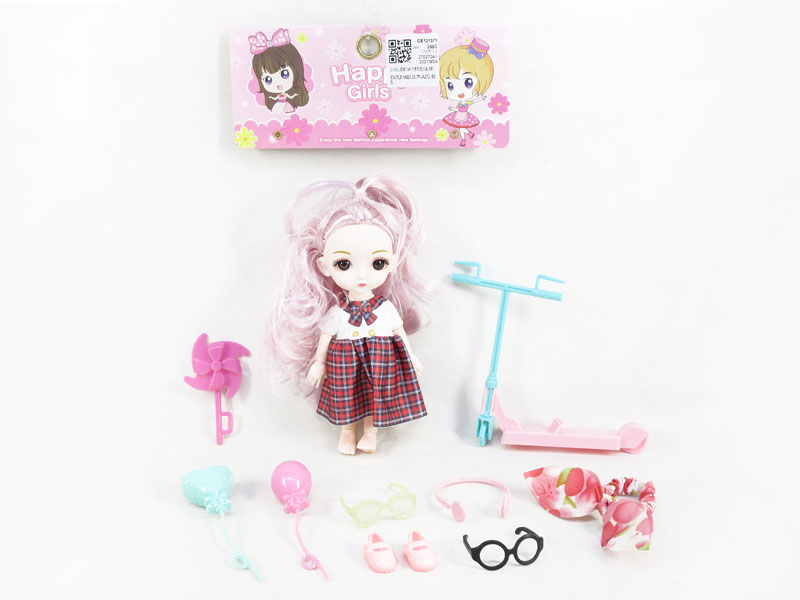 6inch Solid Body Doll Set(6S) toys