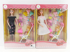 Solid Body Doll Set(2S2C)