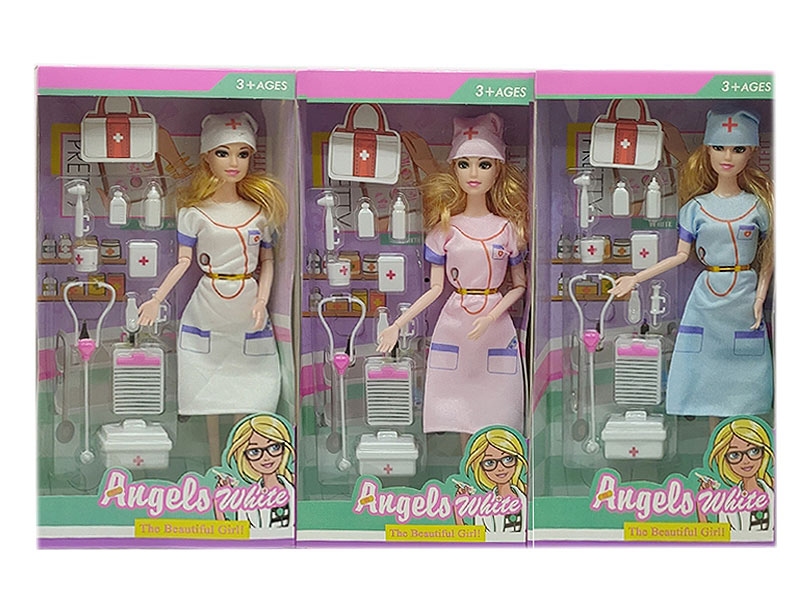 11.5inch Solid Body Doll Set(3C) toys
