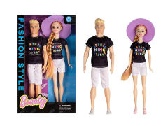 11.5inch Solid Body Doll Set(2in1）