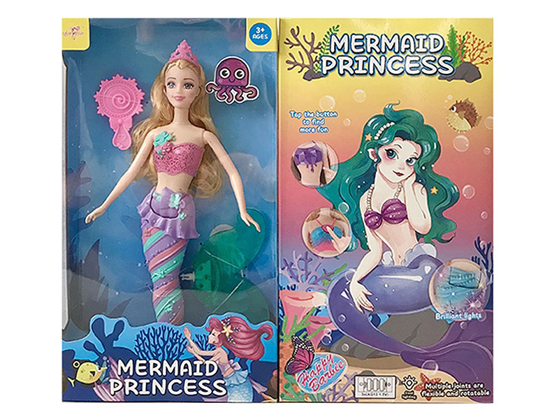 12inch Solid Body Mermaid toys