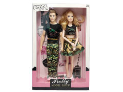 11.5inch Solid Body Doll Set