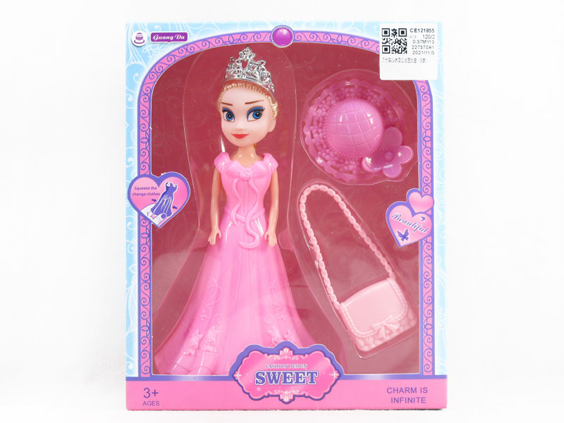 7inch Solid Body Doll Set(3S) toys