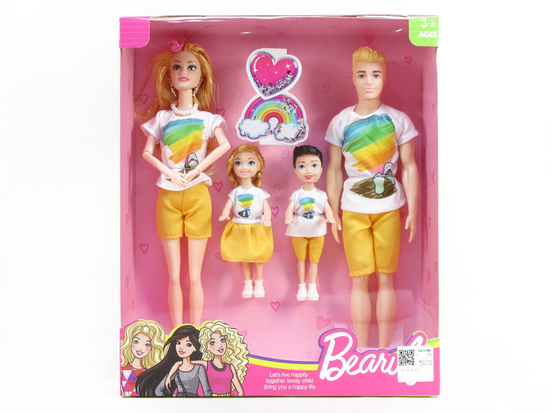 Solid Body Doll(4in1） toys