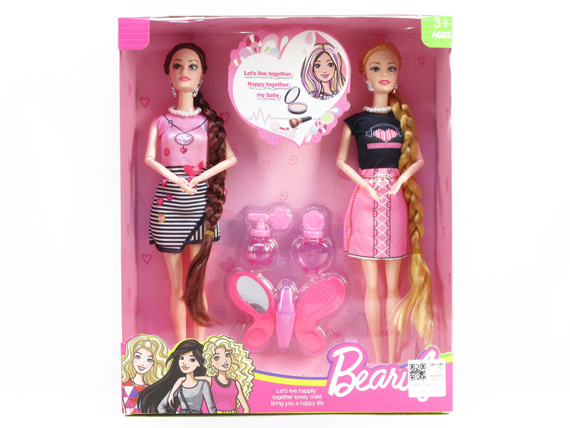 11inch Solid Body Doll Set(2in1） toys