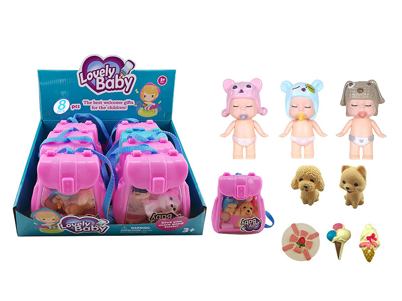 Doll Set(8in1) toys