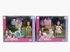 5inch Solid Body Doll Set(2S)