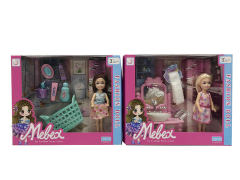 5inch Solid Body Doll Set(2S)