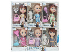 4.5inch Solid Body Doll Set(12in1)
