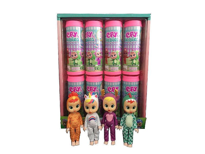 6inch Solid Body Doll Set(8in1) toys