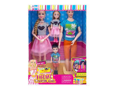 11.5inch Solid Body Doll(4in1)