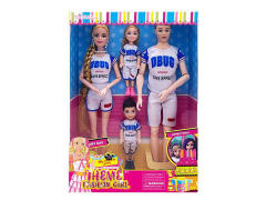 11.5inch Solid Body Doll(4in1)