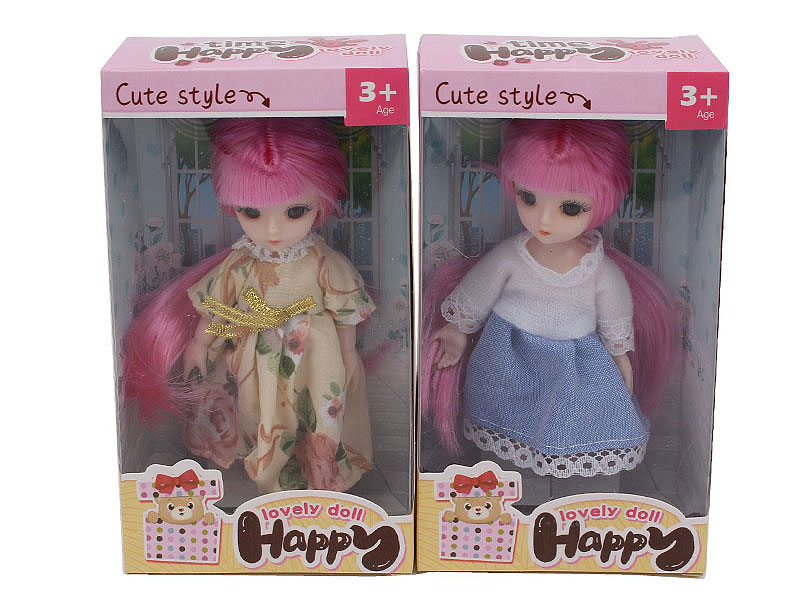 6inch Solid Body Doll(2S） toys