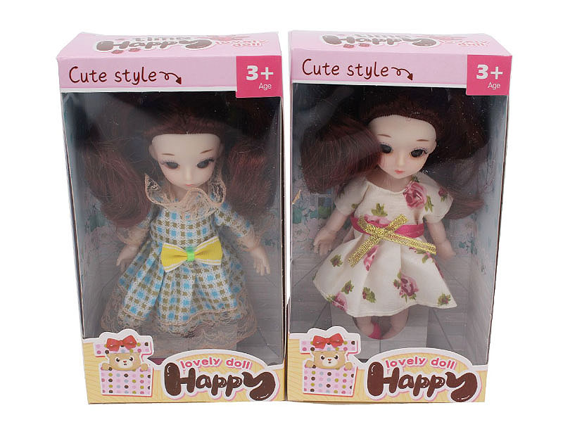 6inch Solid Body Doll(2S） toys