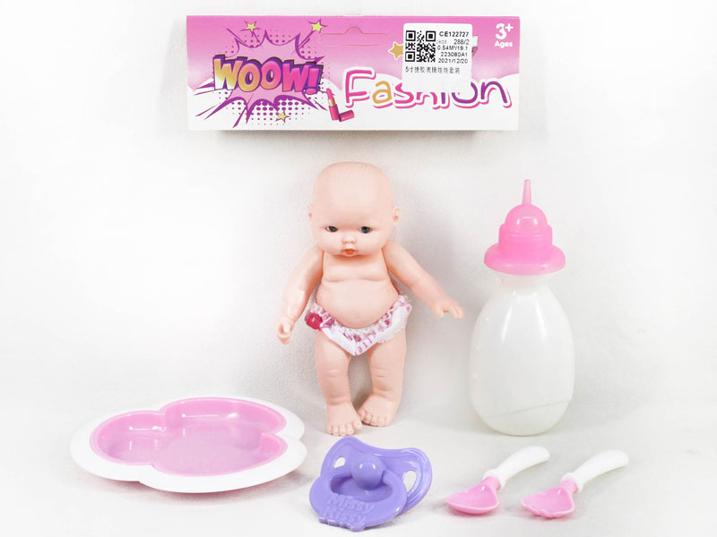 5inch Brow Moppet Set toys
