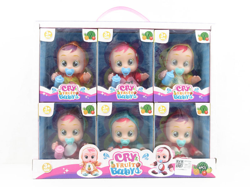 5inch Empty Body Cry Baby(6in1) toys