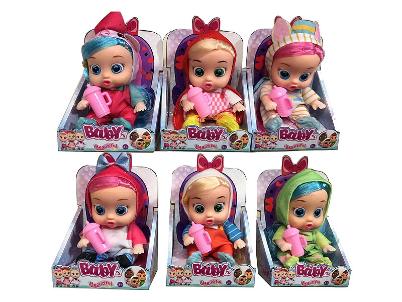 5inch Solid Body Doll Set(6S) toys