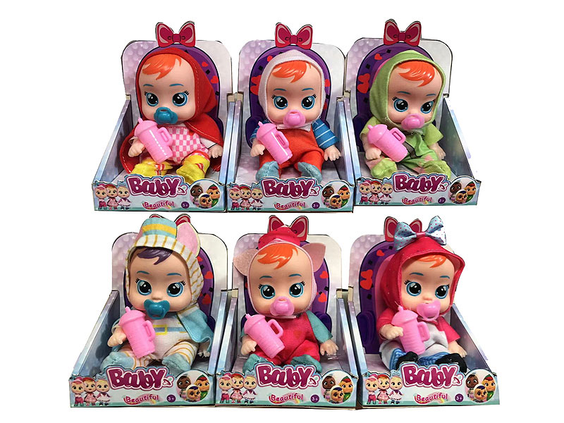 5inch Solid Body Doll Set(6S) toys