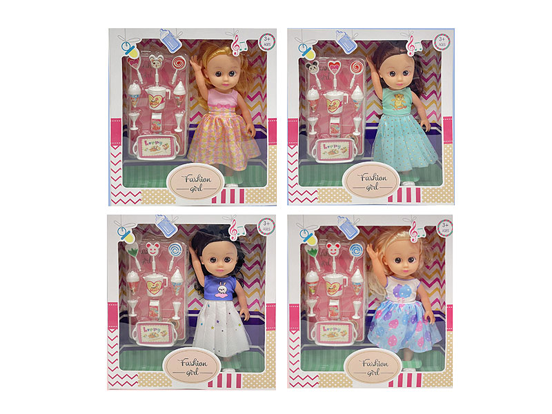 10inch Empty Body Doll Set(4S) toys