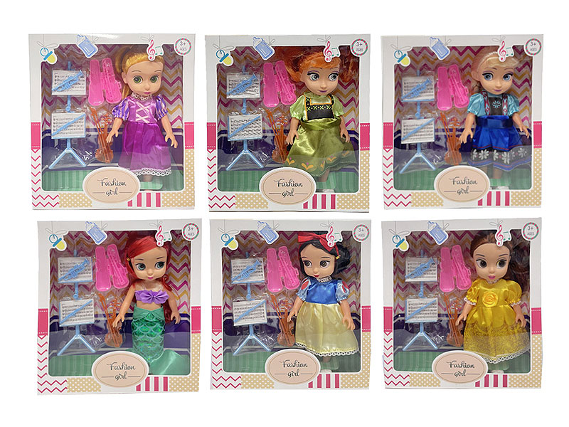 10inch  Empty Body Doll  Set(6S) toys