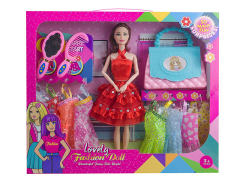 11.5inch Solid Body Doll Set