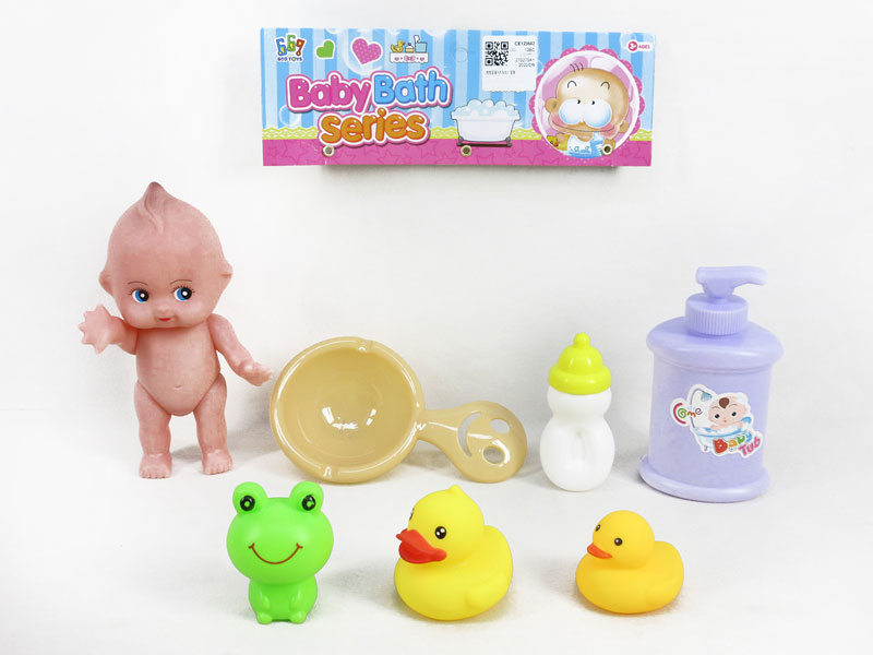 Moppet Set & Bath Toy Set toys