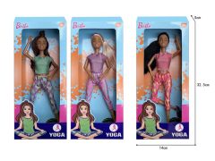 11.5inch Solid Body Doll Set(3S)