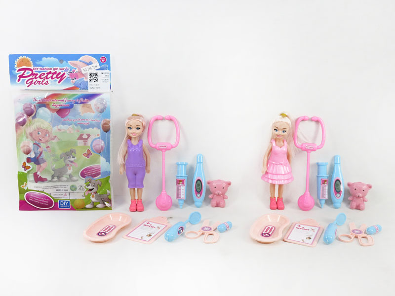 5inch Empty Body Doll Set(2S) toys