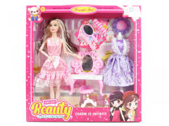 11.5inch Solid Body Doll Set