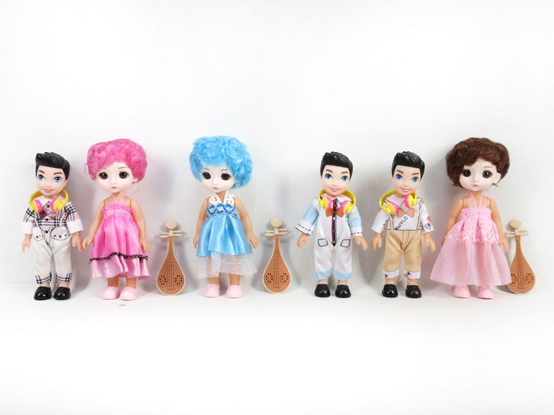6inch Empty Body Doll Set toys