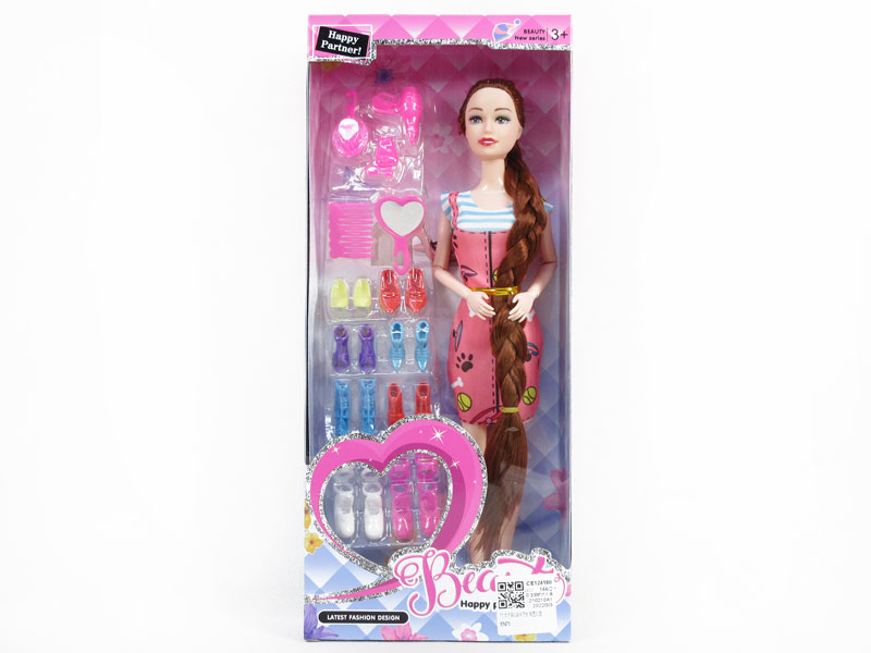 11.5inch Solid Body Doll Set toys