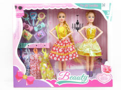 11.5inch Solid Body Doll Set(2in1)