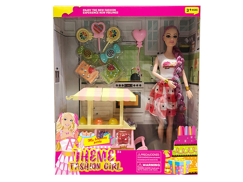 11.5inch Solid Body Doll Set toys