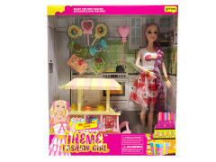 11.5inch Solid Body Doll Set