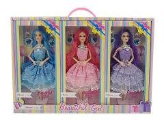 11.5inch Solid Body Doll Set(3in1)