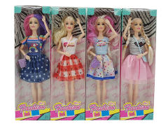 11.5inch Solid Body Doll Set(4S)