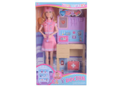 11.5inch Solid Body Doll Set