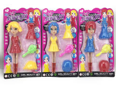 9inch Solid Body Doll Set(3S)