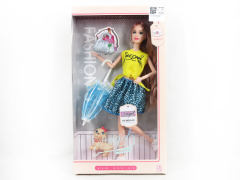 11.5inch Solid Body Doll Set