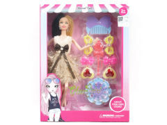 11.5inch Solid Body Doll Set