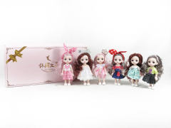 6inch Solid Body Doll(6in1)