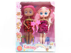 9inch Solid Body Doll(2in1)