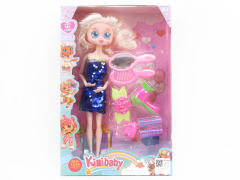 11inch Solid Body Doll Set