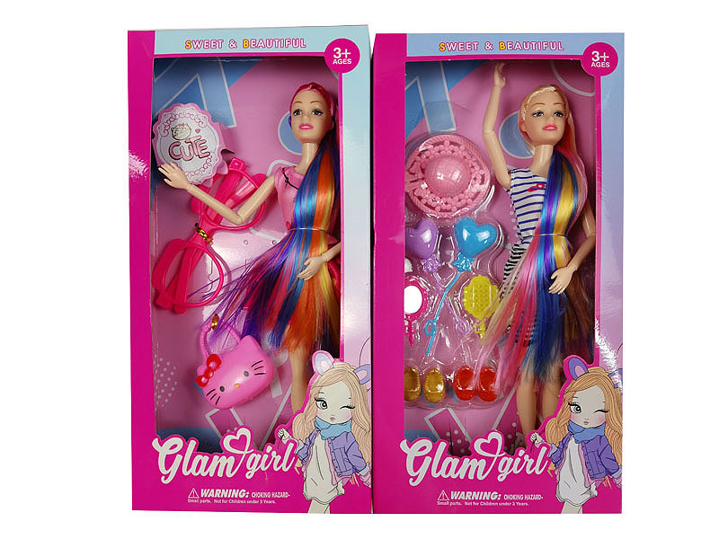 11.5inch Solid Body Doll Set(2S) toys